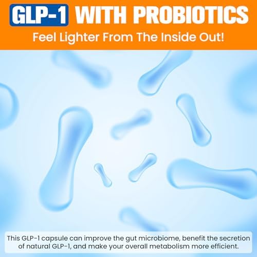 Suplemento GLP-1 para Mujeres, Fórmula 3X Específica, Suave para el Estómago, GLP-1 con Probiótico Akkermansia, Berberina HCI & Inulina de Achicoria, - imagen 7