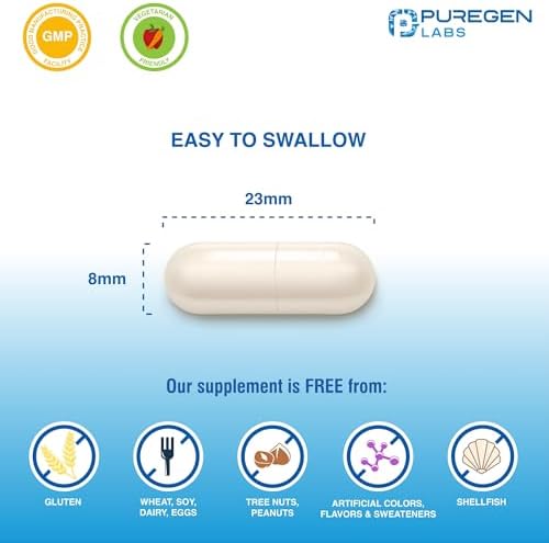 Suplemento de Bicarbonato de Potasio Puregen Labs 1020 mg | No GMO | Libre de Gluten | 240 Cápsulas Vegetarianas - imagen 6