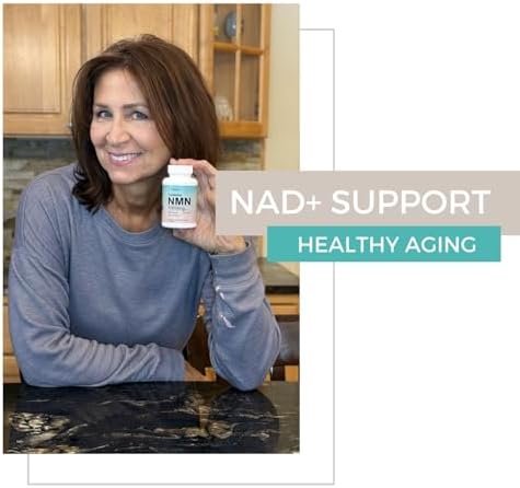 Suplemento de NMN 1000mg Puro - NMN Liposomal para Suplemento de NAD+, Probado en EE. UU., 60 Cápsulas - imagen 7
