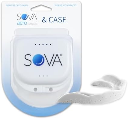 Funda para Dientes SOVA Aero - Protector Nocturno Personalizado de 1.6mm - Previene el Bruxismo - Sin Olores ni Sabores - Remoldeable hasta 20 Veces - imagen 1
