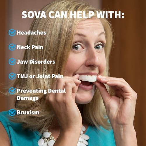 Funda para Dientes SOVA Aero - Protector Nocturno Personalizado de 1.6mm - Previene el Bruxismo - Sin Olores ni Sabores - Remoldeable hasta 20 Veces - imagen 3