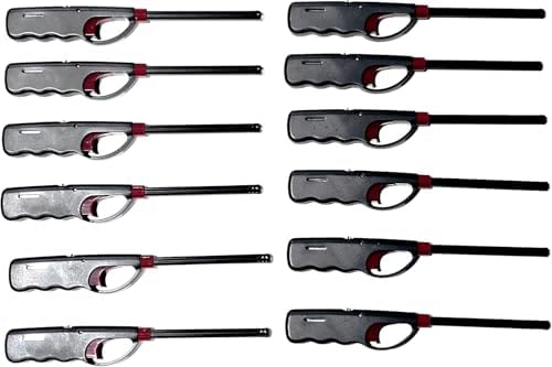 Encendedores de Butano Recargables Knights of Armur para BBQ - Paquete de 12, Largos para Cocina, Chimenea y Estufa - imagen 1