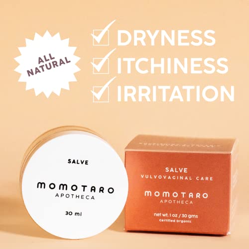 Bálsamo Hidratante Vaginal MOMOTARO APOTHECA - Bálsamo Orgánico para Vulva, Alivio Intimo para Sequedad, Picazón y Malestar - 30ml - imagen 4