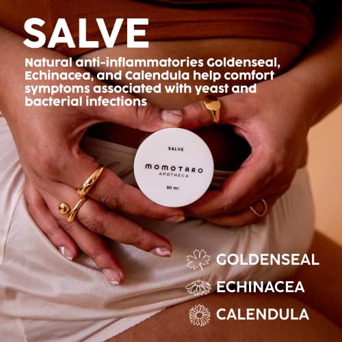 Bálsamo Hidratante Vaginal MOMOTARO APOTHECA - Bálsamo Orgánico para Vulva, Alivio Intimo para Sequedad, Picazón y Malestar - 30ml - imagen 7
