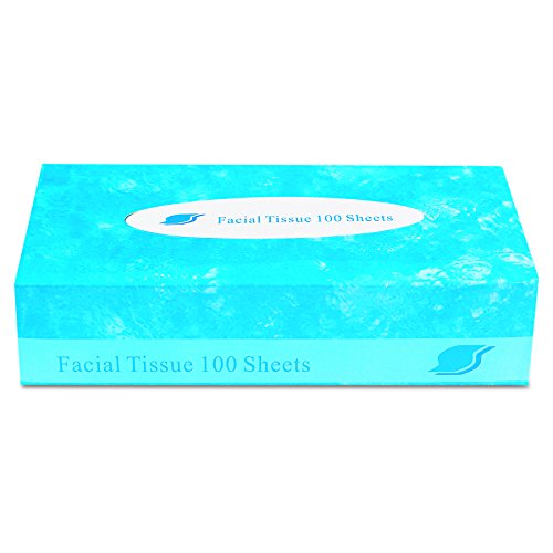 GEN FACIAL30100 Paquete de pañuelos desechables para la cara, 2 capas, blancos, 100 hojas por caja (Caja de 30) - imagen 6