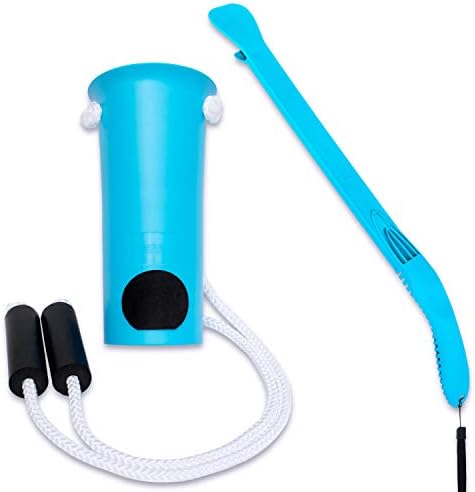 Kit de Ayuda para Ponerse Calcetas RMS - Dispositivo Fácil para Poner y Quitar Calcetas o Medias para Hombres y Mujeres con Movilidad Reducida (Azul) - imagen 1