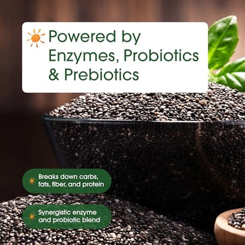 NatureBell Enzimas Digestivas - 240 Cápsulas - Suplemento para la Salud Digestiva con 20 Enzimas, 5 Prebióticos y Mezcla de 10 Probióticos - imagen 6