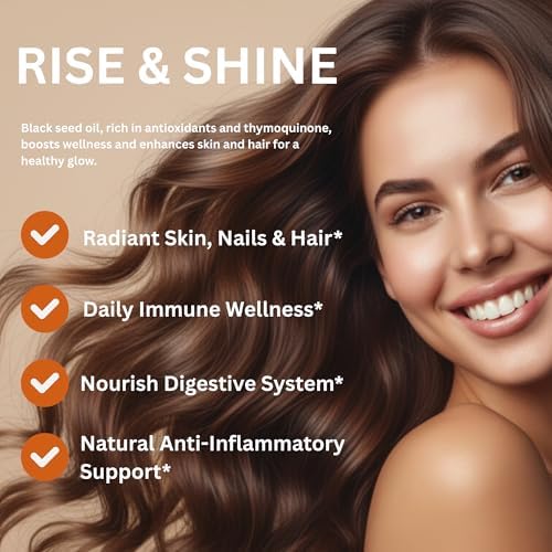 Aceite de Semilla de Nigella Sativa Orgánico Micro Ingredients, Prensado en Frío, 16 fl oz | Rico en Timoquinona y Omega 3 6 9 | Apoyo Inmunológico, - imagen 4