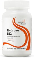 Seeking Health Hydroxo B12 - Suplemento de Vitamina B para Energía - Con Folato para Mantenimiento de Niveles de Homocisteína - 2000 mcg, 60 Tabletas - imagen 1