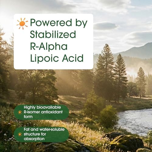 NatureBell Ácido R-Alpha Lipoico - 90 Cápsulas - 1,200mg R-ALA por Porción - Antioxidante y Soporte de Energía Celular* - ALA Isómero R Estabilizado - imagen 6