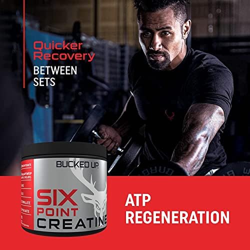 Bucked Up Six Point Creatine™ - Seis Tipos de Creatina para Hombres y Mujeres - imagen 5