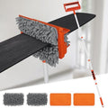 Limpiador de Ventiladores de Techo Qaestfy con Mango Extensible de 62.5'', Herramienta de Limpieza para Aspas de Ventilador, Cabezal de Microfibra - imagen 1