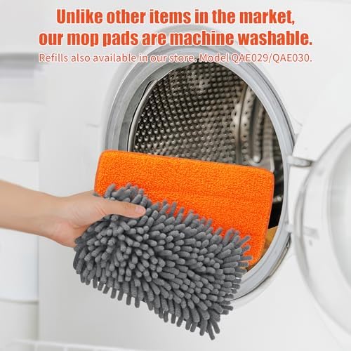 Limpiador de Ventiladores de Techo Qaestfy con Mango Extensible de 62.5'', Herramienta de Limpieza para Aspas de Ventilador, Cabezal de Microfibra - imagen 5