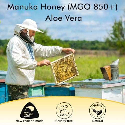 Miel de Manuka para Heridas, Acelera la Curación de Cortes, Heridas Quirúrgicas, Cicatrices, Úlceras en los Pies, Infecciones y Quemaduras, 3.88 oz - imagen 6