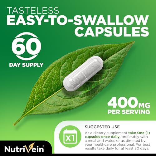 Suplemento Premium DIM Nutrivein 400 mg Diario - 120 Porciones (120 Cápsulas): Diindolilmetano para Hombres y Mujeres - Con Bioperina - Suplemento de - imagen 5