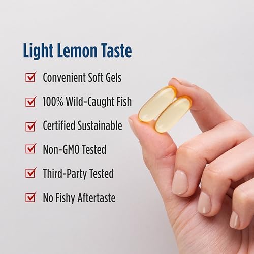 Nordic Naturals EPA Limón - 60 Geles Blandos - 1210 mg Omega-3 - Fórmula de EPA Alta Intensidad para Ánimo Positivo, Salud Cardiaca e Inmunidad - imagen 3