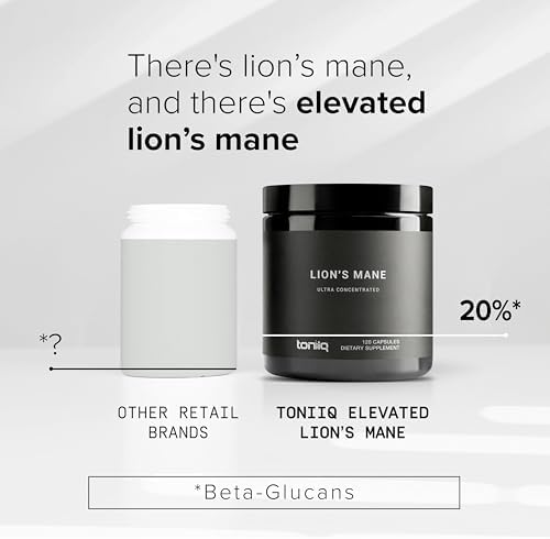 Toniiq Melena de León - Extracto Ultra Potente 10:1 con 30% de Polisacáridos - Altamente Concentrado y Bioactivo - Pruebas de Laboratorio de Terceros - imagen 4