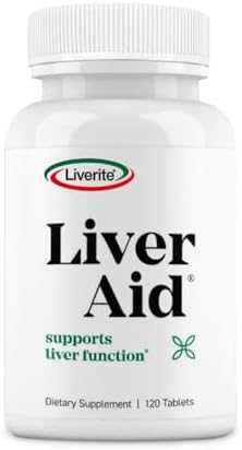 Liverite Suplemento para el Hígado 120 Tabletas con Aminoácidos, Colina y Vitamina B12 para Función Hepática, Energía y Metabolismo Saludable - imagen 1