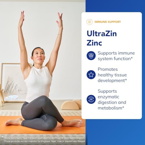 Pure Encapsulations UltraZin Zinc | Soporte Mineral para Metabolismo y Salud Inmunológica con Absorción Mejorada | 90 Cápsulas - imagen 3