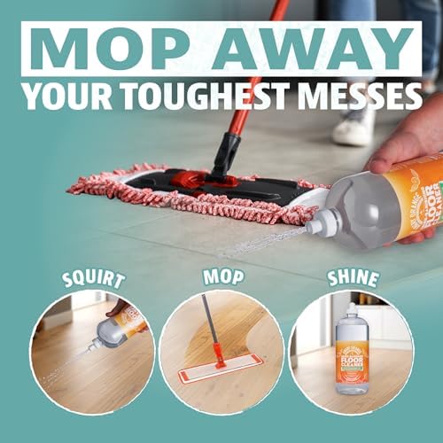 Limpiador de Pisos de Madera ANGRY ORANGE - Sin Enjuague, Seguro para Mascotas, Libre de Residuos - Solución Multiusos para Orina de Mascotas, - imagen 4