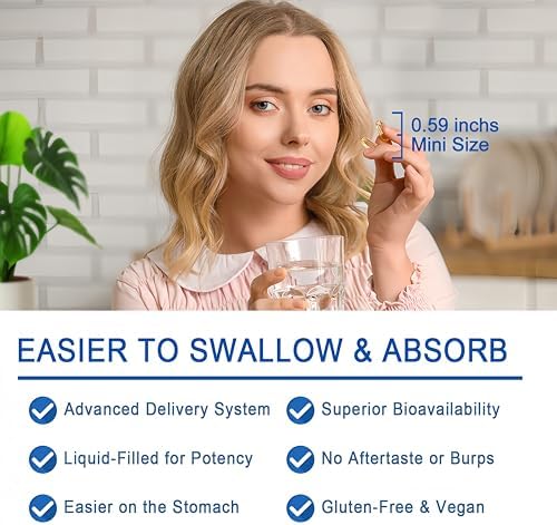 Suplementos de Calcio para Mujeres - Calcio 1200 mg con Vitamina D3 y K2 - Alta Absorción, Extra Fuerte, Citrato de Calcio para Salud Ósea, Fuerza y - imagen 6