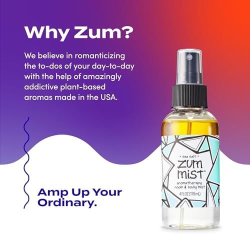 Indigo Wild Zum Mist Spray para Cuerpo y Habitación - Aromaterapia con Aceites Esenciales - Fragancia de Sal Marina - 4 fl oz (Paquete de 2) - imagen 6