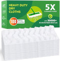 Paños Secos NXPPYY 100ct para Mopa Swiffer, Recargas de Microfibra Pesada, Captura Polvo y Pelo de Mascotas, para Pisos de Madera y Limpieza - imagen 1
