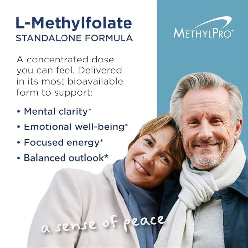 MethylPro L-Metilfolato 7.5 mg - Suplemento de Metilfolato para Hombres y Mujeres, Vitamina B9 Metilada (5-MTHF) para Salud Cerebral - 30 Cápsulas - imagen 3