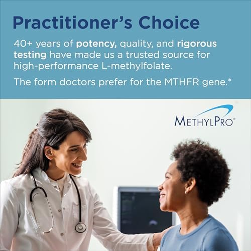 MethylPro L-Metilfolato 7.5 mg - Suplemento de Metilfolato para Hombres y Mujeres, Vitamina B9 Metilada (5-MTHF) para Salud Cerebral - 30 Cápsulas - imagen 5