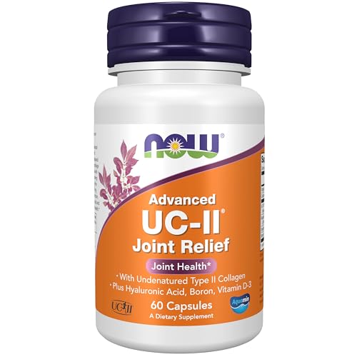 NOW Suplementos, UC-II Alivio Avanzado para Articulaciones con Colágeno Tipo II No Desnaturalizado, Ácido Hialurónico, Boro y Vitamina D-3, 60 - imagen 4