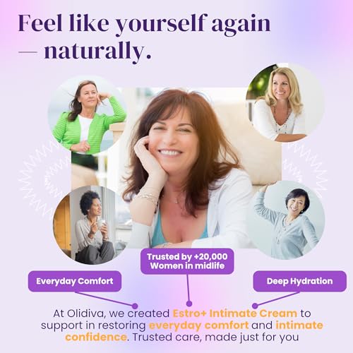 Crema Bioidéntica de Estriol Olidiva para Mujeres - Hidratante Íntimo para Alivio de Sequedad Vaginal y Picazón Vulvar - 50g (Suministro para 3 Meses) - imagen 7