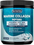 Polvo de Péptidos de Colágeno Marino DRFOSTER para Soporte Articular, Colágeno Hidrolizado Tipo I y III con MSM, GC, Ácido Hialurónico y Vitamina C - imagen 1