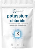 Cloruro de Potasio en Polvo, 1 KG | Suplemento Electrolytico Hidratante y Sustituto de Sal | Apoya el Equilibrio Mineral, Corazón, Articulaciones e - imagen 1