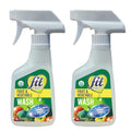 FIT Spray Limpiador Orgánico para Frutas y Verduras – Certificado USDA Orgánico y Kosher – Elimina Contaminantes Superficiales – Seguro para Familias - imagen 1