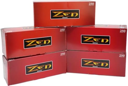 Tuberías de Cigarrillos ZEN King Size Sabor Completo - 5 Cajas, 1250 Unidades - imagen 3