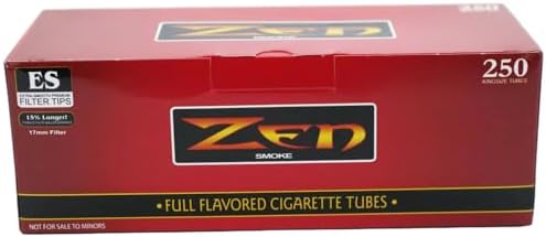 Tuberías de Cigarrillos ZEN King Size Sabor Completo - 5 Cajas, 1250 Unidades - imagen 5