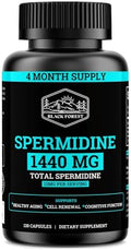 Suplemento de Spermidina (1440mg de Spermidina 99% Pura para Mujeres y Hombres) Suministro de 4 Meses (100X Más Potente que el Extracto de Germen de - imagen 1