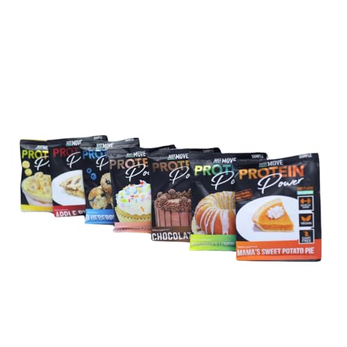 Paquete de Muestras de Proteína Just Move - 7 Sabores - imagen 1