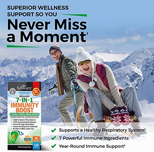 Suplemento de Soporte Inmunológico con Zinc, Vitamina C, Vitamina D 5000 IU, Saúco y Jengibre - Vitaminas para la Inmunidad Aprobadas por Médicos - - imagen 3