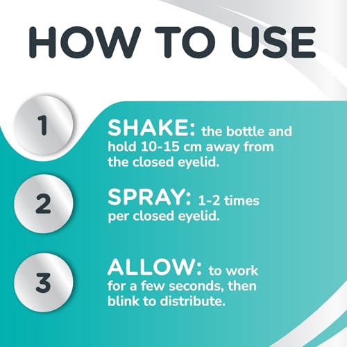 Spray para Ojos Secos Optase Comfort - Alternativa a Gotas Artificiales Sin Conservadores - Botella Multiuso, Segura para Lentes de Contacto - 17 ml - imagen 3