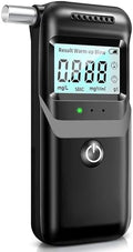 Alcoholímetro 2026 con Pantalla LCD, Portátil y Personal, Incluye 5 Boquillas para Uso en Casa y Fiestas - imagen 1