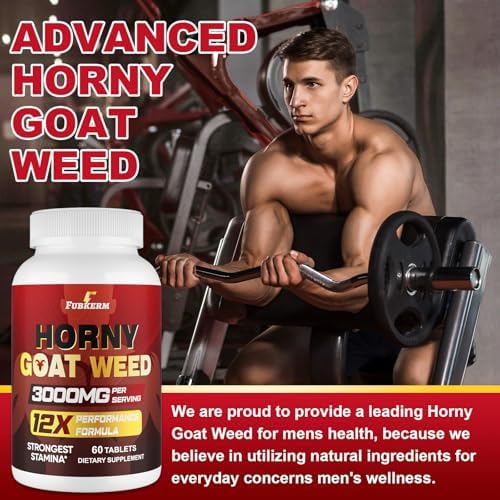 Suplemento Masculino Horny Goat Weed 12 en 1, Máxima Potencia con Maca, Tongkat Ali, Ginseng y Saw Palmetto, 60 Cápsulas para Energía y Rendimiento - imagen 7