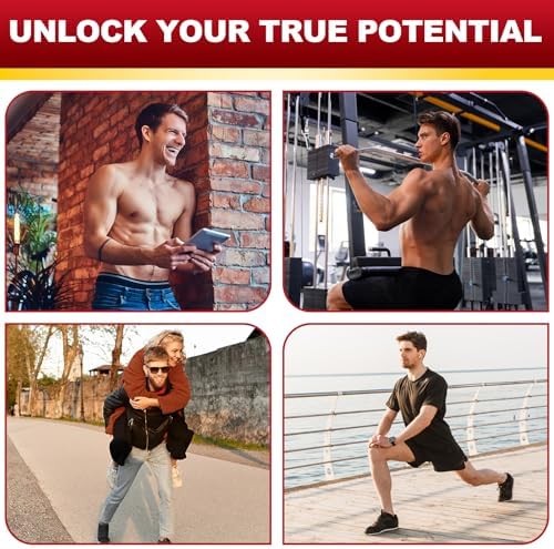 Suplemento Masculino Horny Goat Weed 12 en 1, Máxima Potencia con Maca, Tongkat Ali, Ginseng y Saw Palmetto, 60 Cápsulas para Energía y Rendimiento - imagen 8