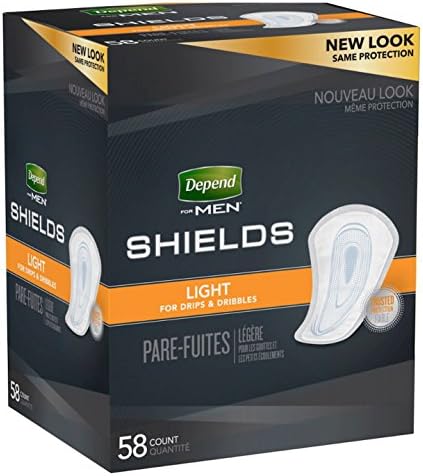 Protectores/Pañales para Incontinencia para Hombres Depends - Absorción Ligera - 1 Caja - imagen 1
