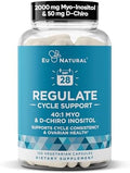 Regulador de Ciclo - Balance Hormonal para Mujeres con 2000 mg de Myo-Inositol y 50 mg de D-Chiro Inositol - 120 Cápsulas Veganas para Apoyo - imagen 1