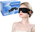 CROUVM 100 Paquetes de Máscaras de Sueño Desechables, Antifaces Opacos Ajustables para Dormir, Viajar o Yoga, Máscaras de Ojos Bloqueadoras de Luz - imagen 1