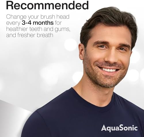 Cabezales de Repuesto AquaSonic Genuine Duo Series | Para Dientes Normales y Sensibles | Compatibles con Mango Duo Series y Home Dental Center | NO - imagen 4
