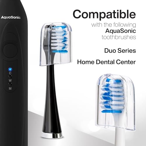 Cabezales de Repuesto AquaSonic Genuine Duo Series | Para Dientes Normales y Sensibles | Compatibles con Mango Duo Series y Home Dental Center | NO - imagen 5