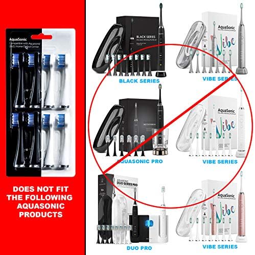 Cabezales de Repuesto AquaSonic Genuine Duo Series | Para Dientes Normales y Sensibles | Compatibles con Mango Duo Series y Home Dental Center | NO - imagen 6