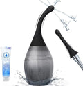 Enema Anal Ducha para Hombres y Mujeres - Bulbo Antifugas con Tubo de Silicón Moldeable, Kit de Limpieza Intestinal y Cuidado Femenino, 10.1 Onzas - imagen 1